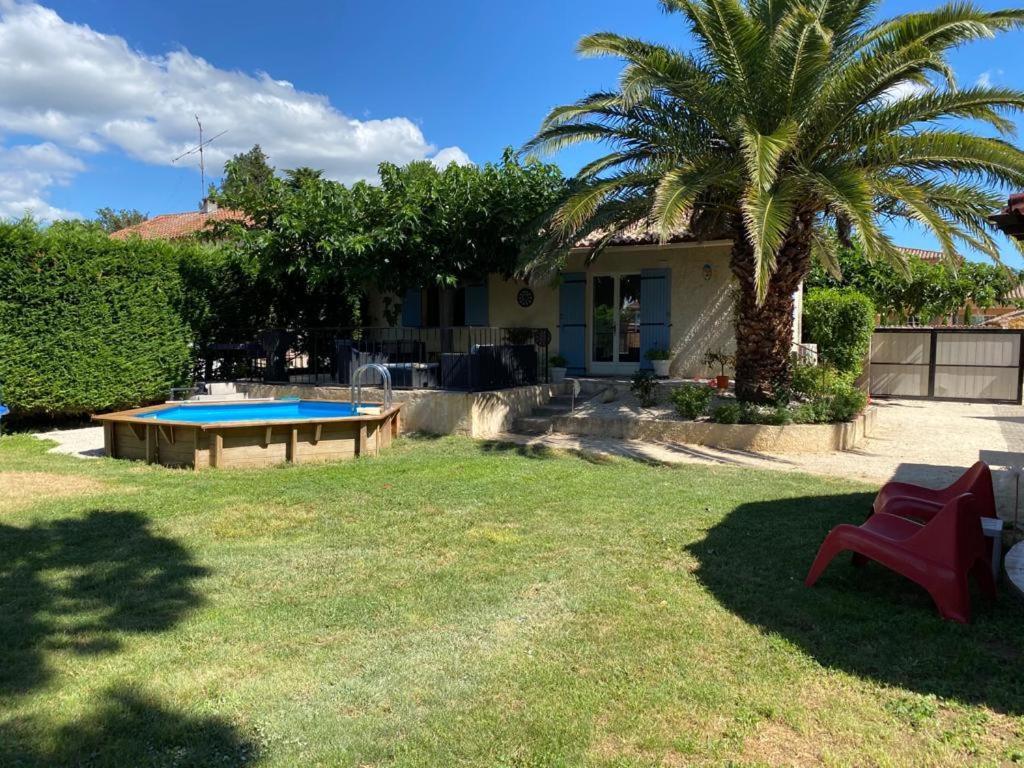 Les Rosiers Villa Lapalud Bagian luar foto